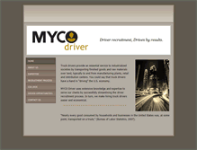 Tablet Screenshot of mycodriver.com